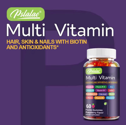 Multi Vitamin Gummies - Hair, Skin & Nails with Biotin & Antioxidants